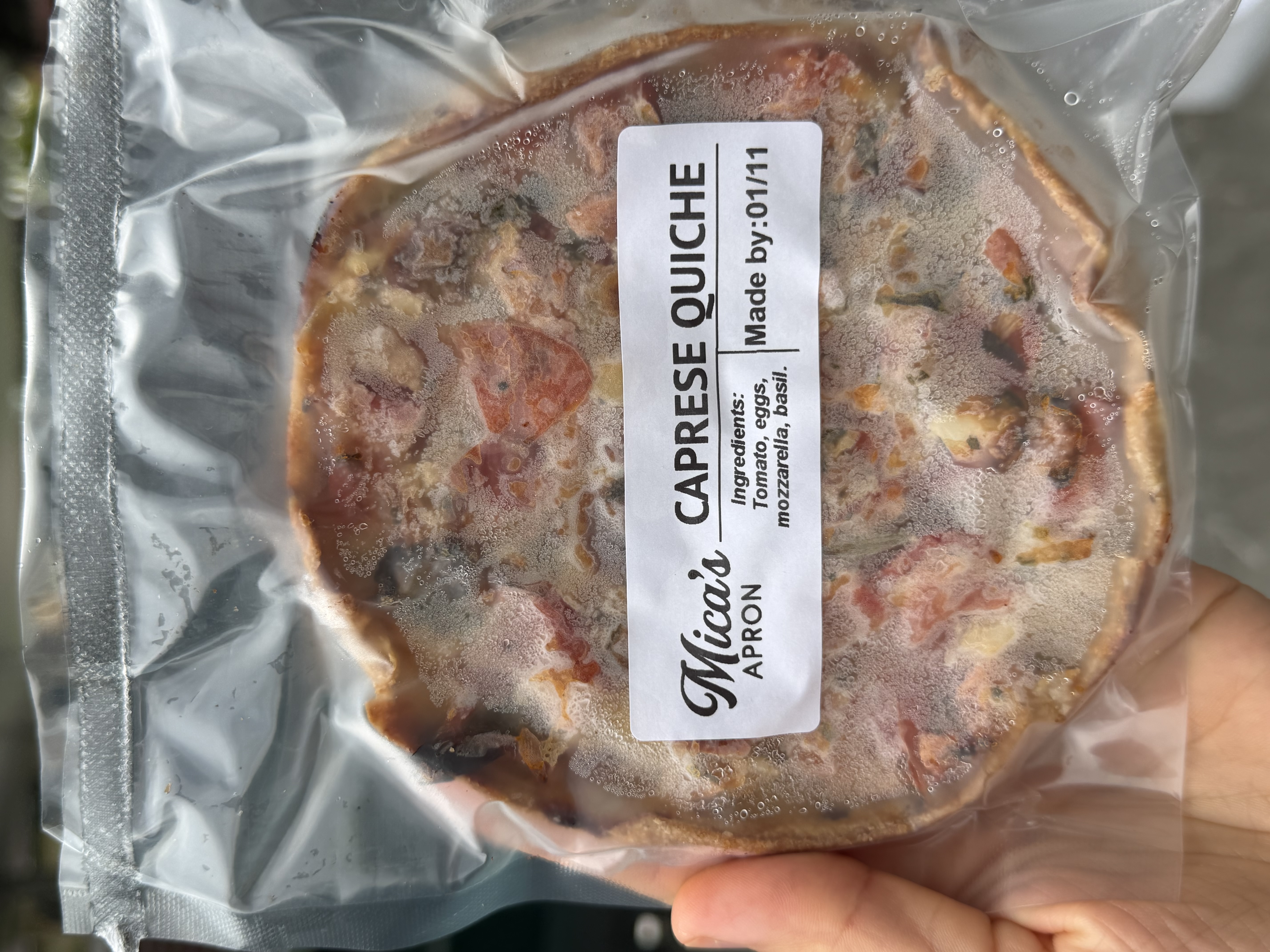 CAPRESSE QUICHE -MEDIUM