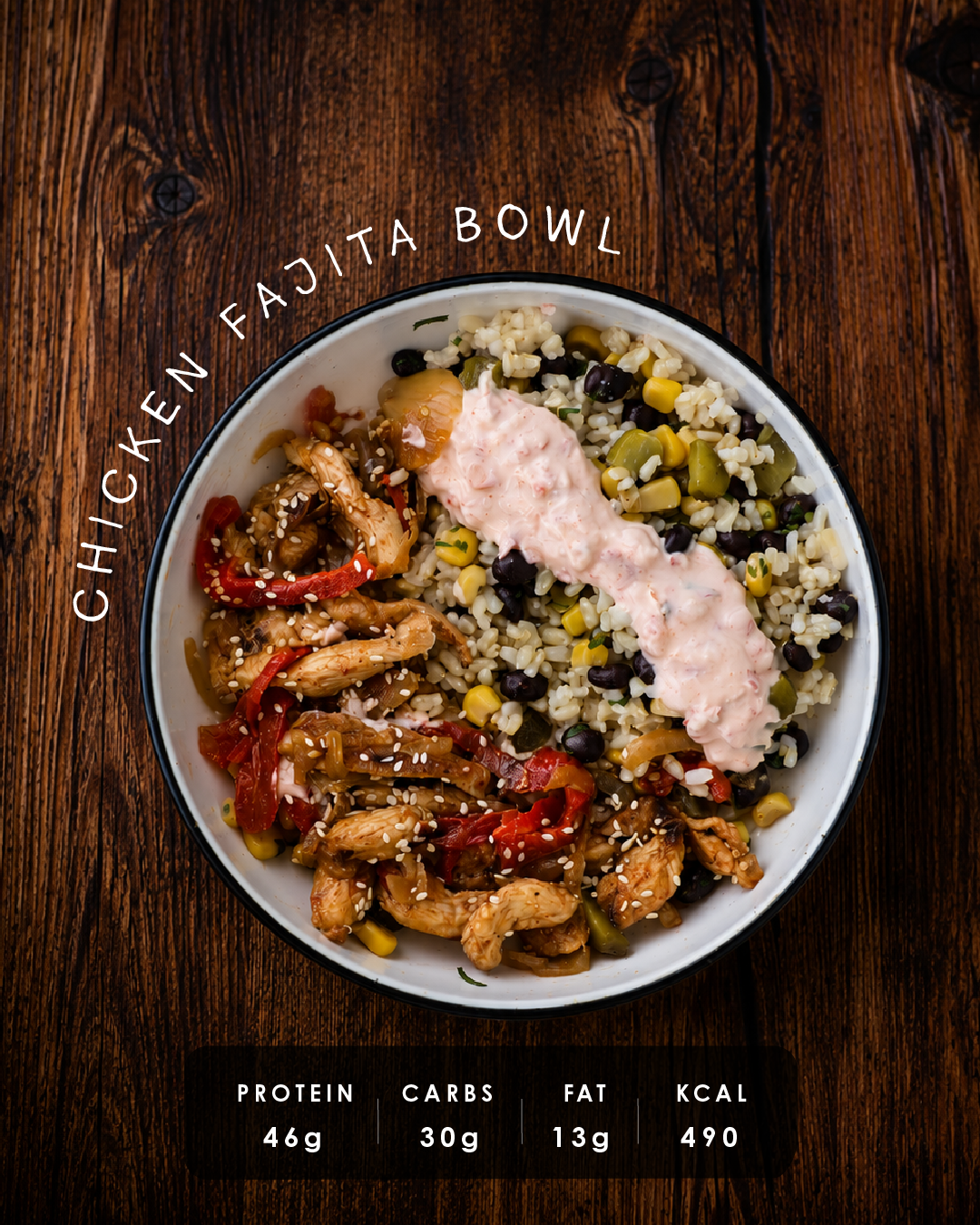 FAJITA CHICKEN SALAD